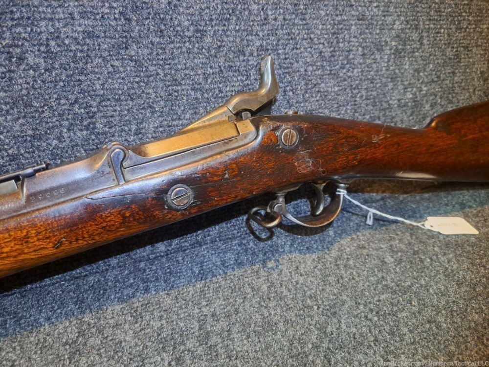US Springfield 1870 Trapdoor Rifle .50 Caliber Centerfire .50-70 -img-34