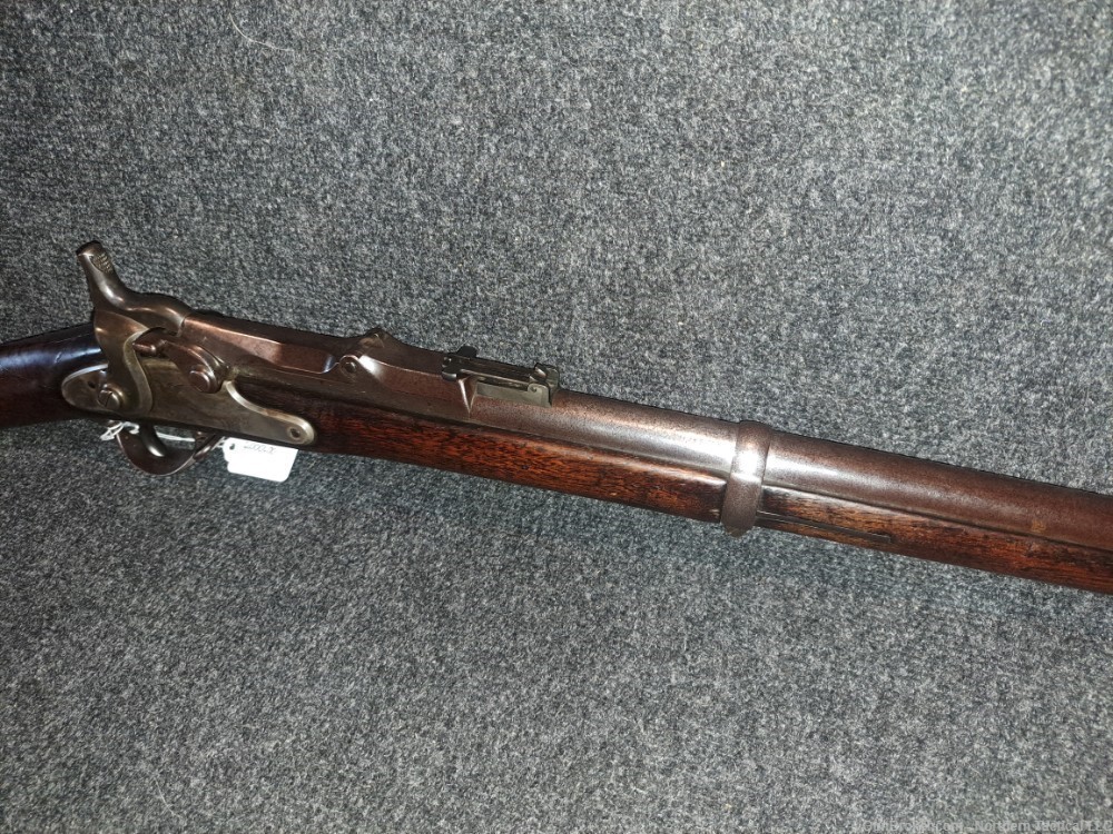 US Springfield 1870 Trapdoor Rifle .50 Caliber Centerfire .50-70 -img-3