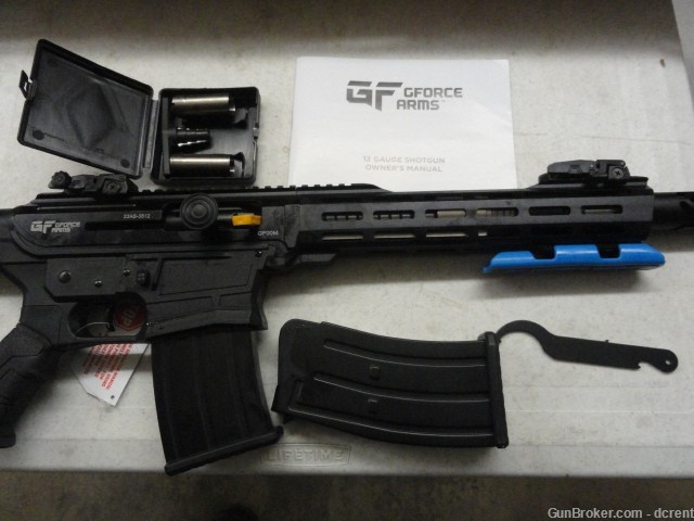 GForce Arms GF00 MLOK 12ga 18.5" 5+1 Mag Fed GF00M12 IN STOCK-img-1