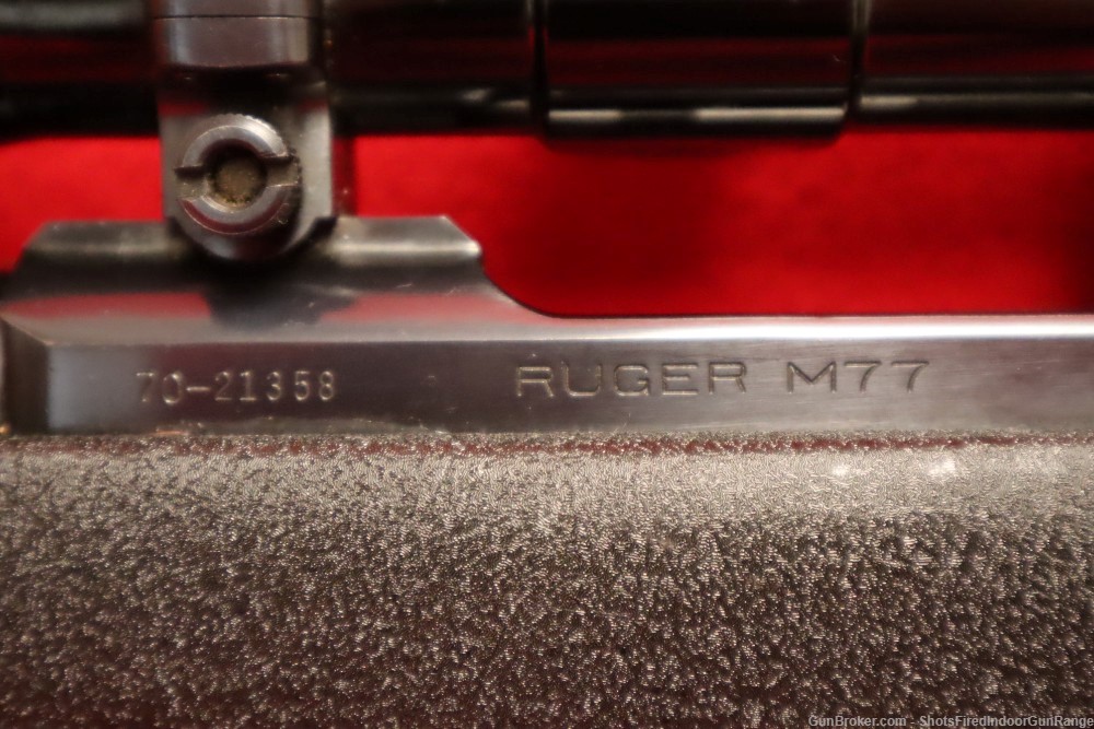 1970 Ruger M77 6.5 Rem Mag Flat Bolt Tang Safety Bell & Carlson Stock NIKON-img-8