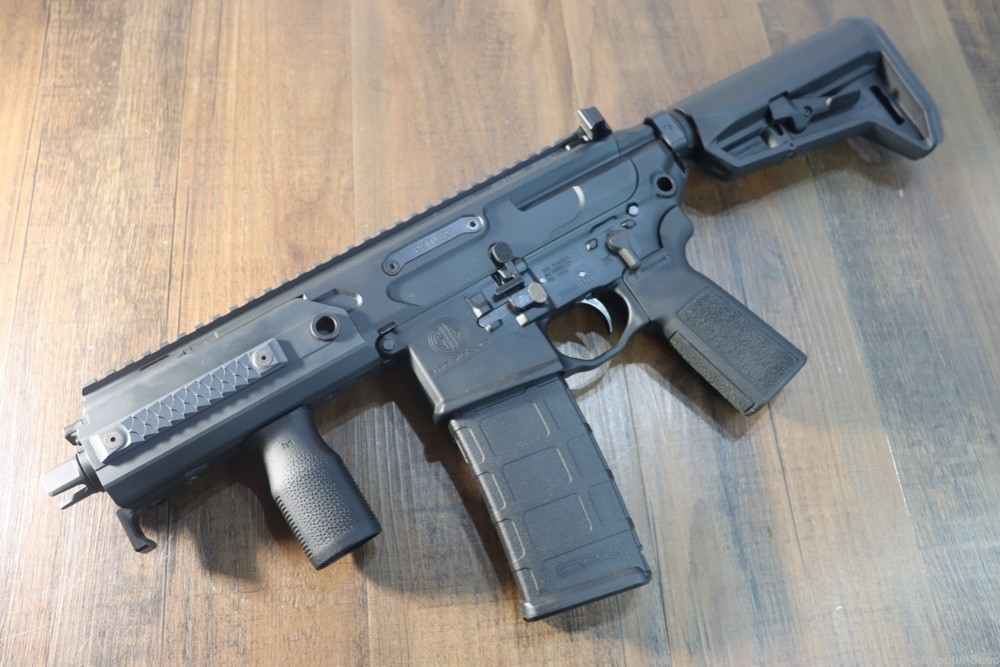 SIG SAUER MCX RATTLER AR15 PDW SBR Rifle 5.56MM 30RD AR-15 MAG 5.5" w Stock-img-0