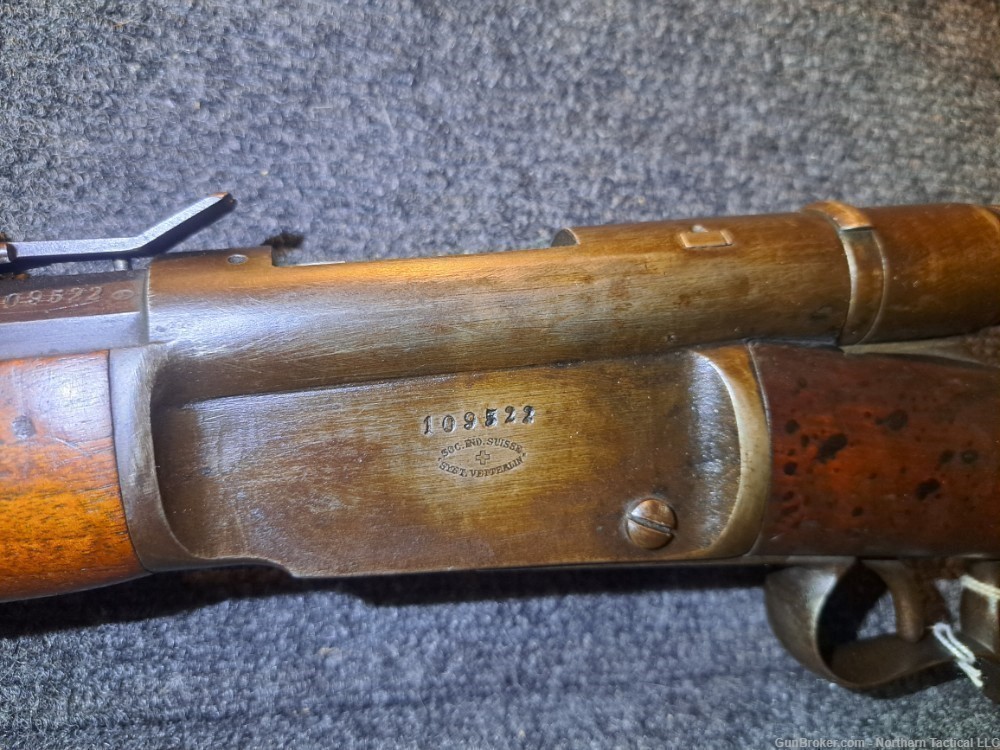 SIG Swiss Vetterli Model 1871 10.4mm / .41 Swiss Rimfire Military Rifle-img-14