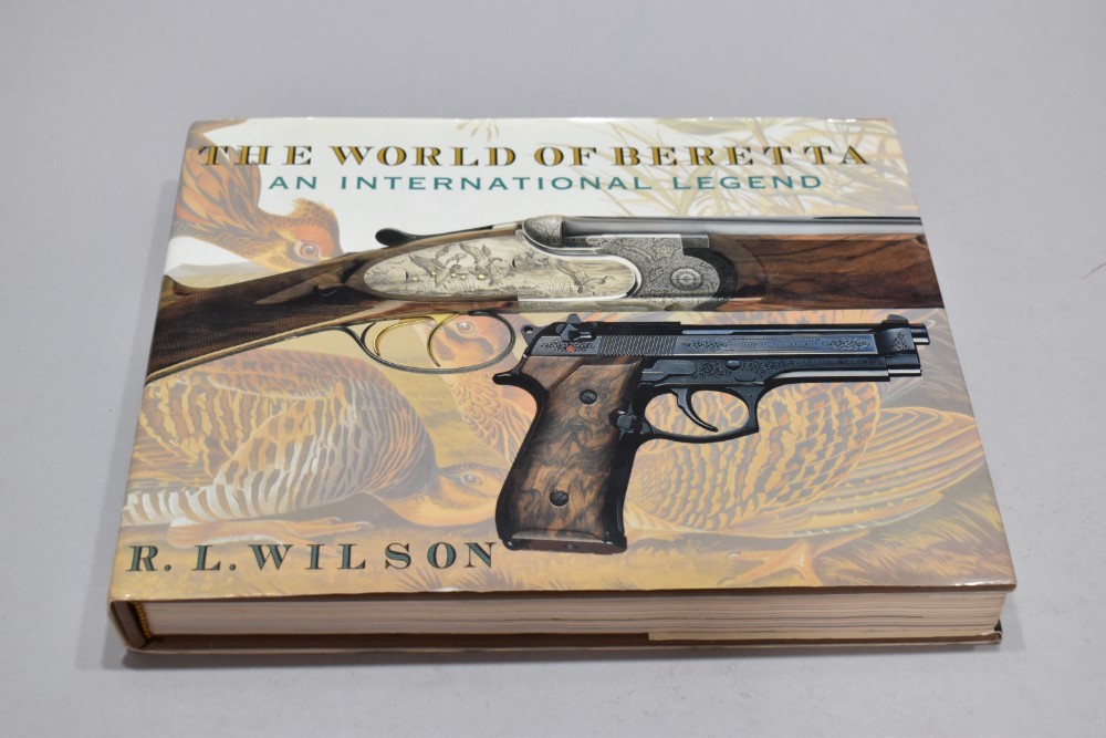 The World of Beretta International Legend HC Book Wilson Author Signed 2001-img-0