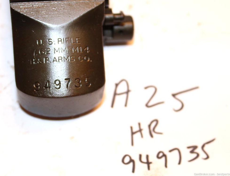 M14 Demilled Receiver Paper Weight "HR"- #A25-img-3
