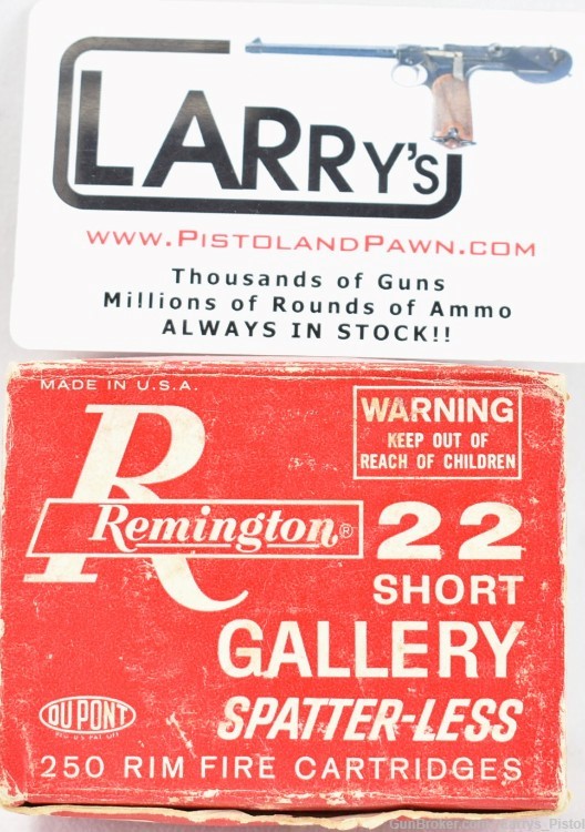 250 RDS Remington .22 Short Spatter-Less Ammunition-img-0