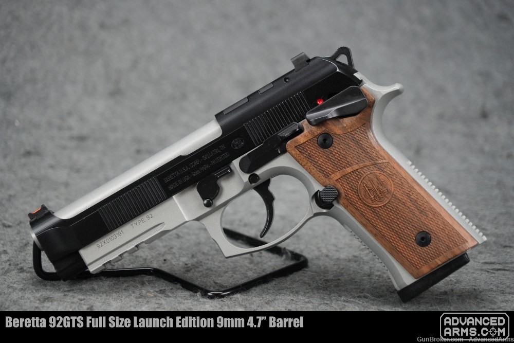 Beretta 92GTS Full Size Launch Edition 9mm 4.7” Barrel-img-0