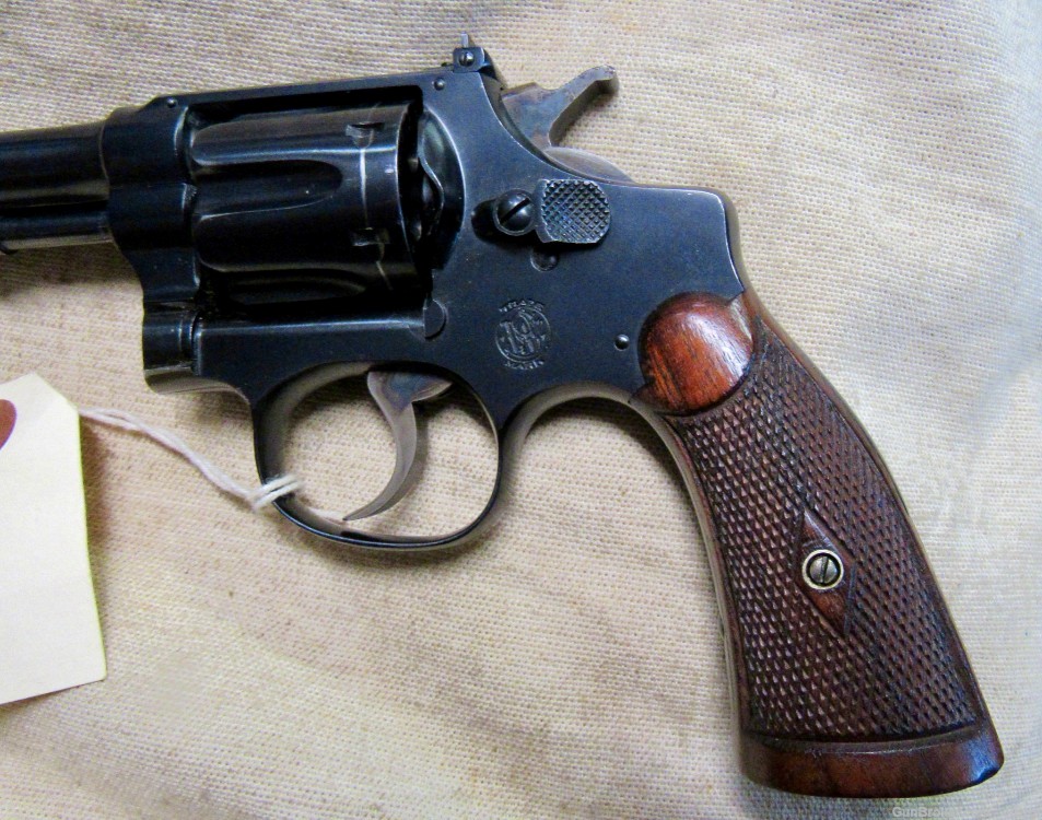 Scarce Smith & Wesson Model .22-32 Heavy Frame Target 22 LR Revolver .01 NR-img-1