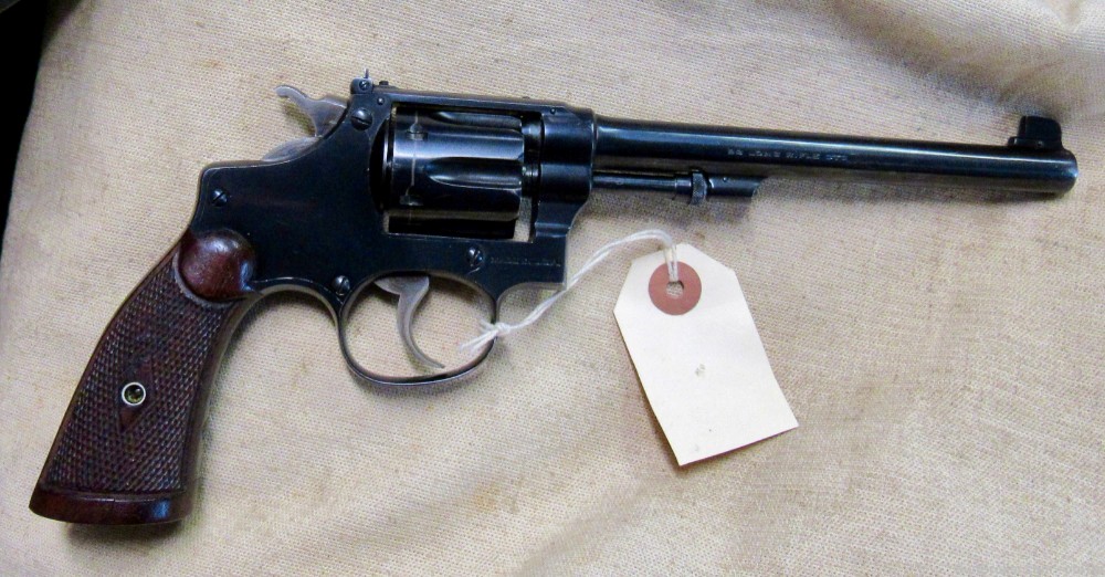 Scarce Smith & Wesson Model .22-32 Heavy Frame Target 22 LR Revolver .01 NR-img-9
