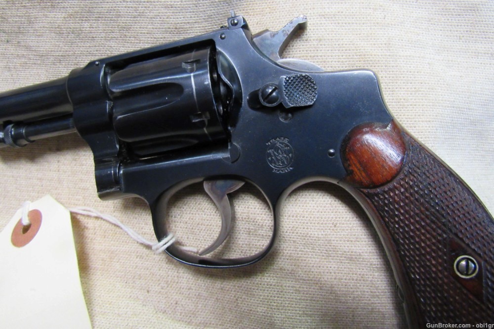 Scarce Smith & Wesson Model .22-32 Heavy Frame Target 22 LR Revolver .01 NR-img-2