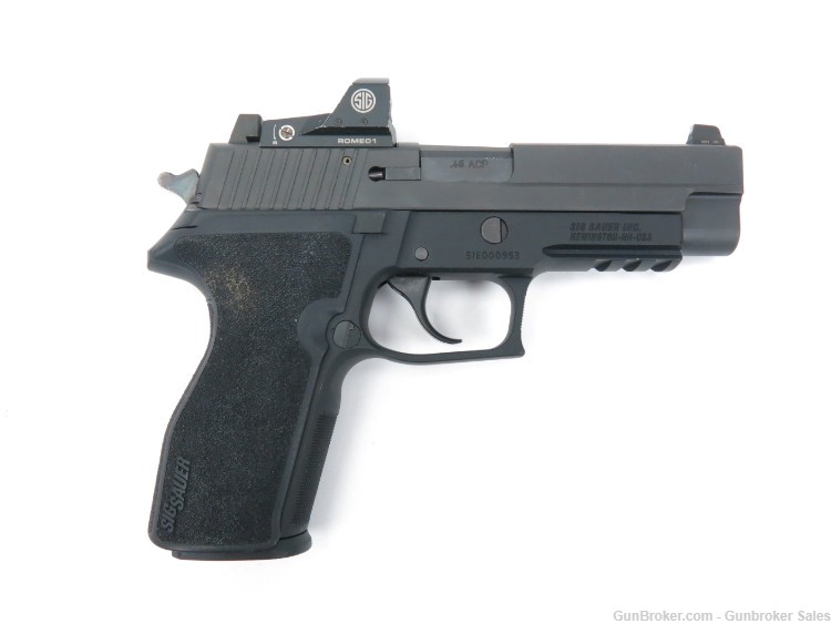Sig Sauer P227 .45 4.4" Semi-Automatic Pistol w/ Optic, 2 Mags & Hard Case-img-12