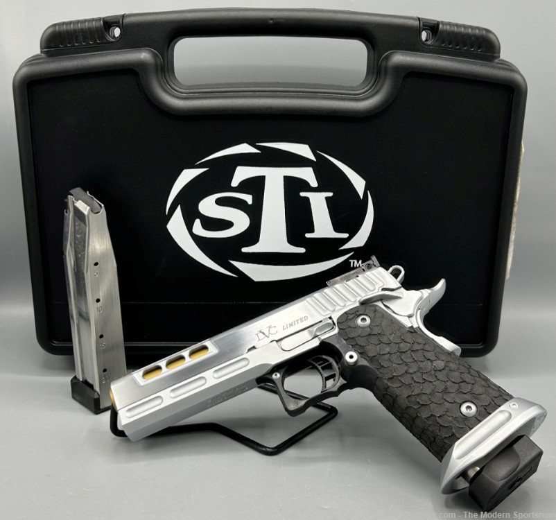 STI DVC LIMITED 2011 9mm 5" 2011 Competition Pistol Hard Chrome 20rd 9x19-img-0