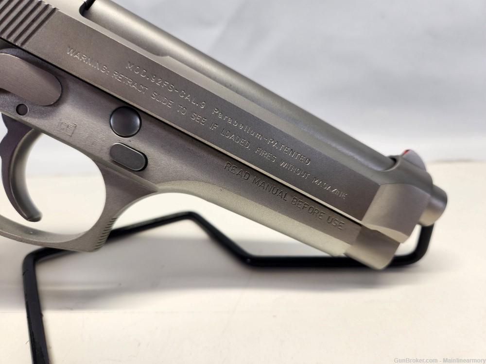 Beretta 92FS Inox | 9mm | Lightly Fired -img-6