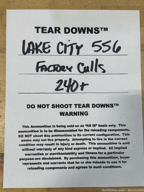 556 Lake City TEAR DOWNS™ 240 Count-img-3