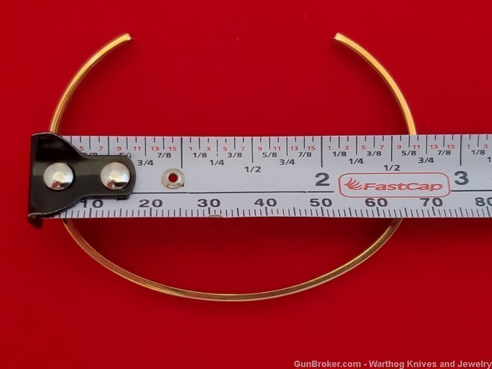 14k Rose Gold plated over Steel Bracelet engraved "Te Amo Abuela". SB3R.-img-2