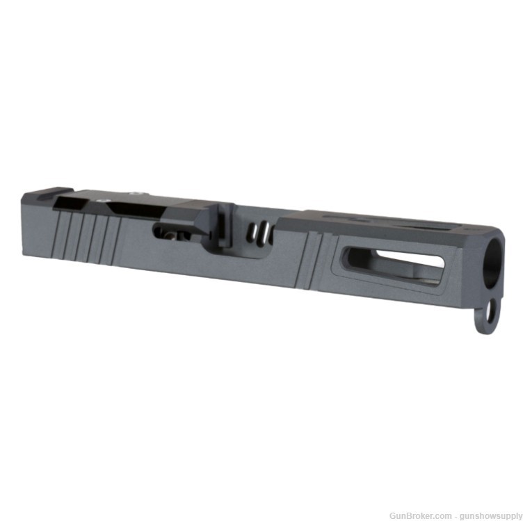 G19 RMR Cut Slide with Aluminum RMR Plate Cover – Sniper Grey-img-0