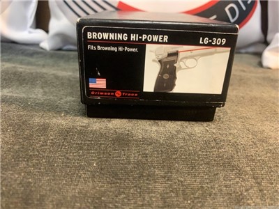  Browning Hi-Power Crimson Trace Lazer Grips. Fits Browning Hi-Power.