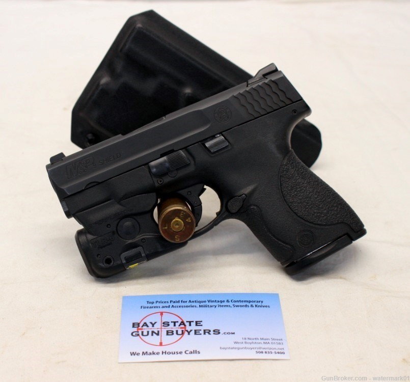 Smith & Wesson M&P 9 Shield 9mm w/ TLR-6 STREAMLIGHT & Kydex Holster S&W-img-0