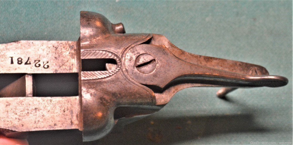 Antique "New Model" Baker  Black Powder 10 Gauge Hammer Gun Parts 1887-97-img-4