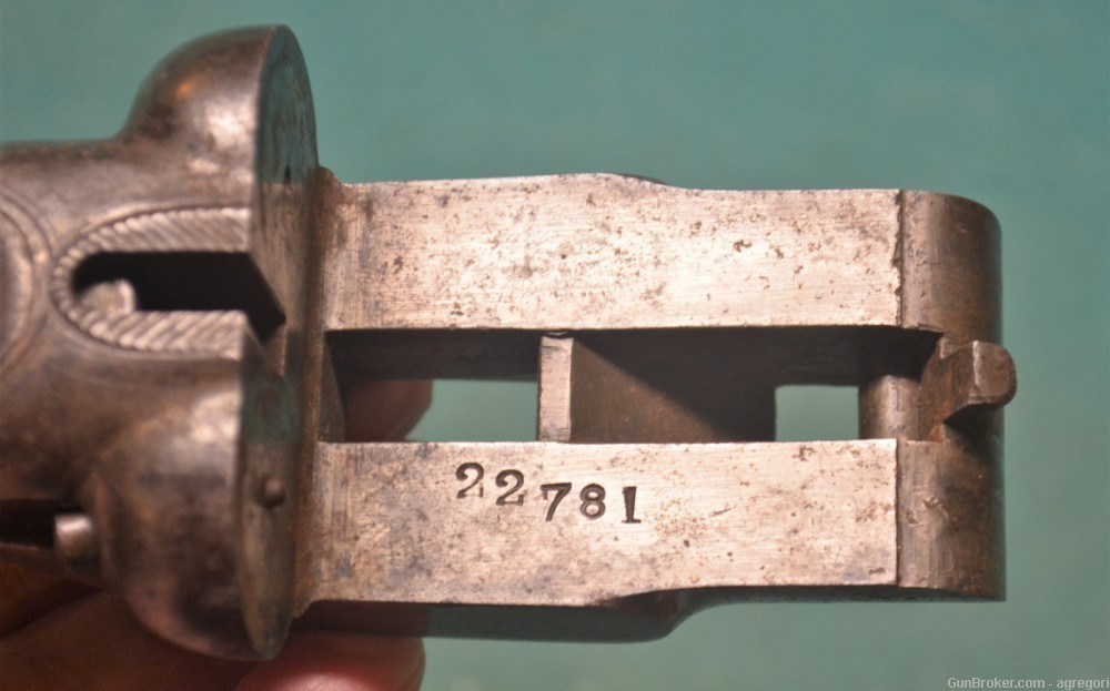 Antique "New Model" Baker  Black Powder 10 Gauge Hammer Gun Parts 1887-97-img-7