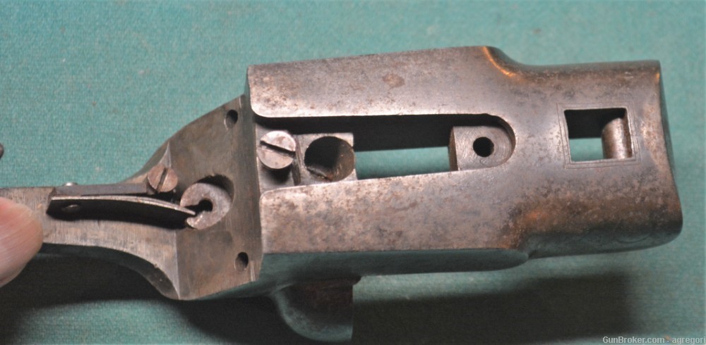Antique "New Model" Baker  Black Powder 10 Gauge Hammer Gun Parts 1887-97-img-12