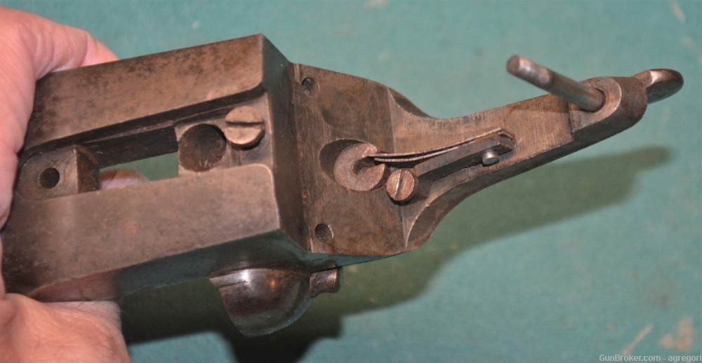 Antique "New Model" Baker  Black Powder 10 Gauge Hammer Gun Parts 1887-97-img-3