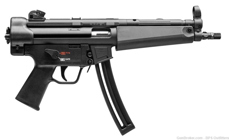 HECKLER AND KOCH MP5 PISTOL .22 LR 8.5" BARREL 25-ROUNDS - Factory New-img-0