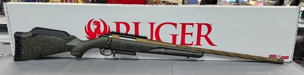 Ruger American Predator Gen II 7mm-08 22" 3RD 46932 Bronze Fluted NO CC FEE-img-1