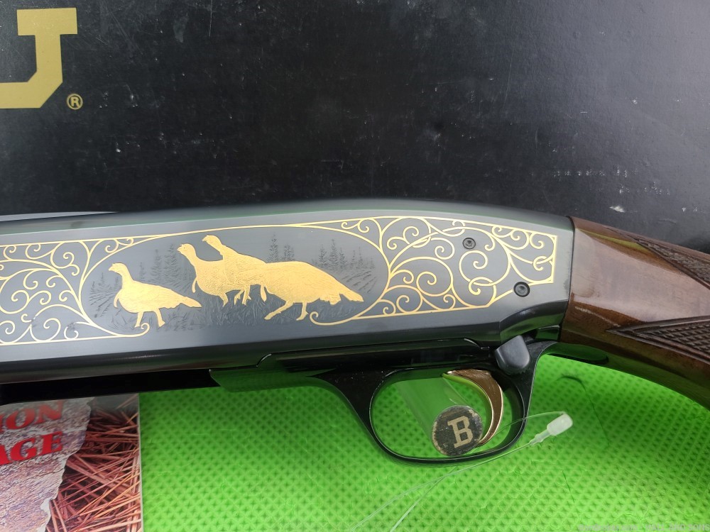 BROWNING BPS * NWTF 12 Gauge NATIONAL WILD TURKEY FEDERATION GOLD ENGRAVED -img-49