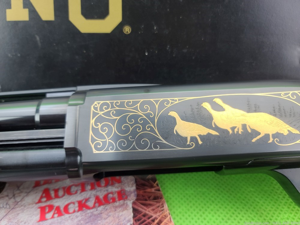 BROWNING BPS * NWTF 12 Gauge NATIONAL WILD TURKEY FEDERATION GOLD ENGRAVED -img-50