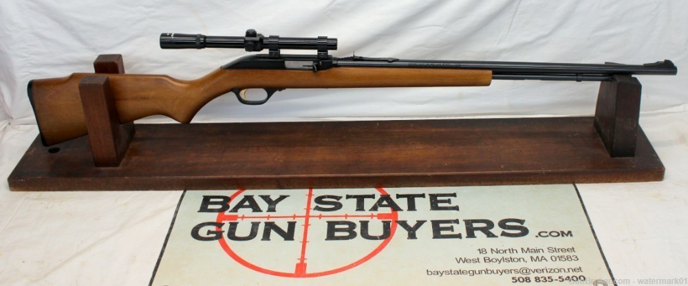 MARLIN Model 60 semi-automatic rifle .22LR Gold Trigger SUPER CLEAN EXAMPLE-img-6