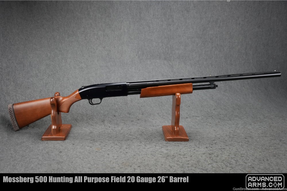 Mossberg 500 Hunting All Purpose Field 20 Gauge 26” Barrel-img-0