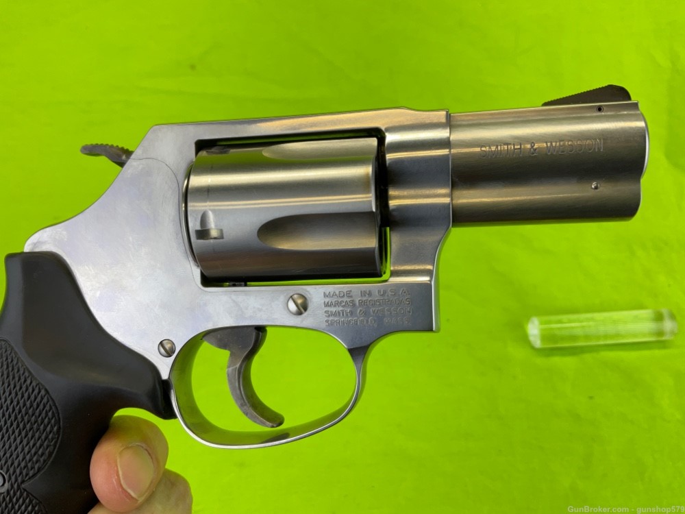 Smith And Wesson 60 -14 J Frame 357 Magnum Stainless SS Concealed Carry 38 -img-6