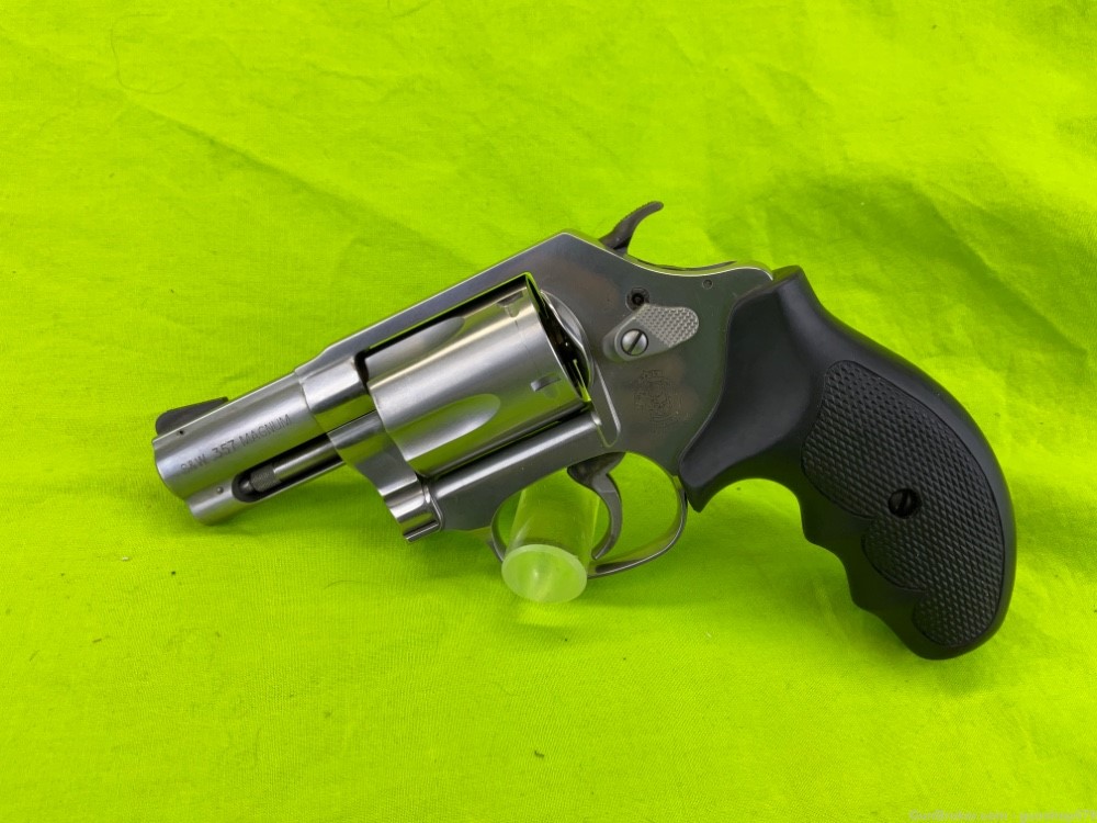 Smith And Wesson 60 -14 J Frame 357 Magnum Stainless SS Concealed Carry 38 -img-0