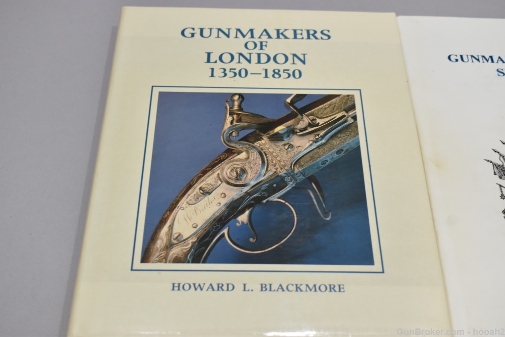 Gunmakers of London 1350-1850 w Supplement 2 Volumes HC Book H Blackmore-img-2
