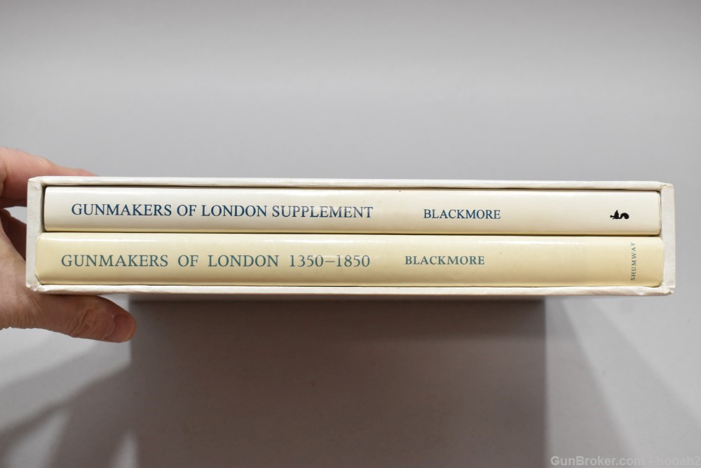 Gunmakers of London 1350-1850 w Supplement 2 Volumes HC Book H Blackmore-img-0