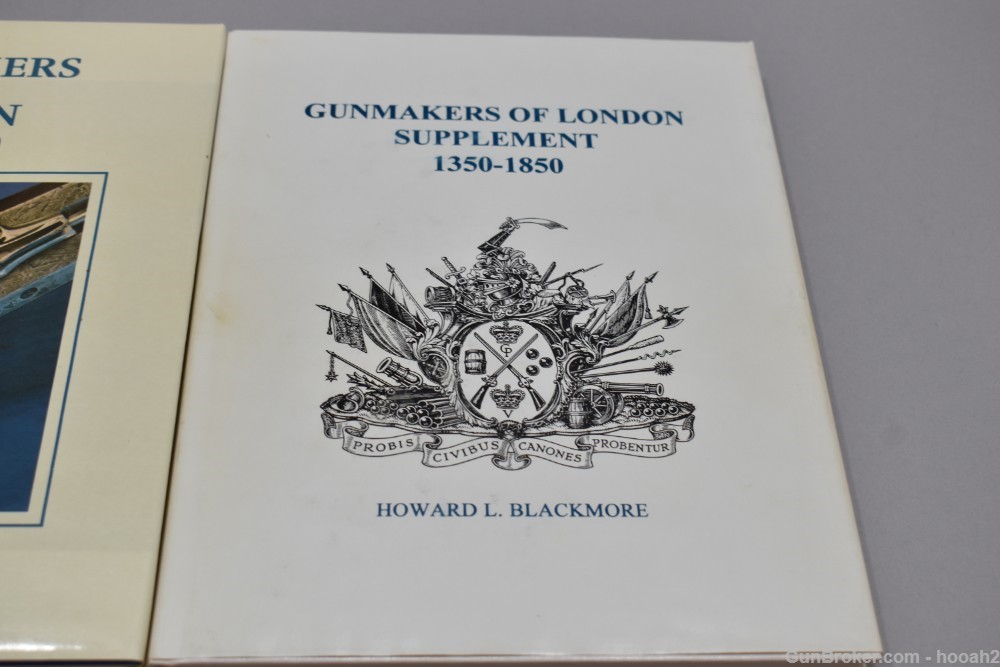 Gunmakers of London 1350-1850 w Supplement 2 Volumes HC Book H Blackmore-img-3