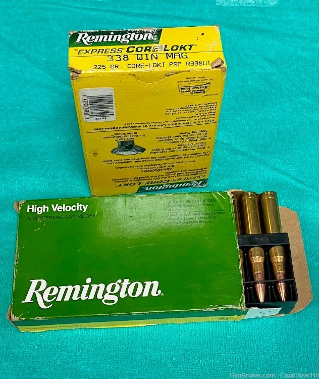 Remington 338 Win Mag, 40 rounds, 225 gr-img-0