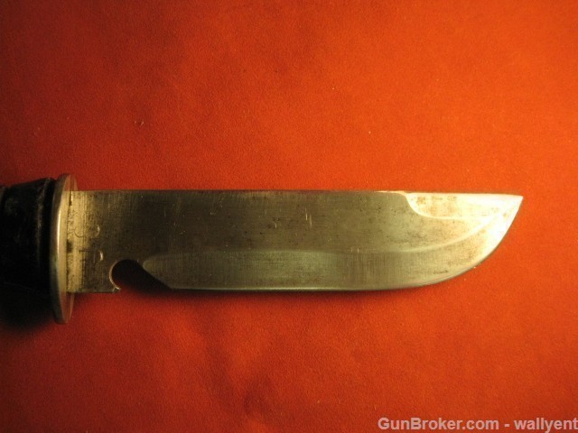 E.G.W. Knife WWII Fighting Pretty Rare Found 10" straight-img-10