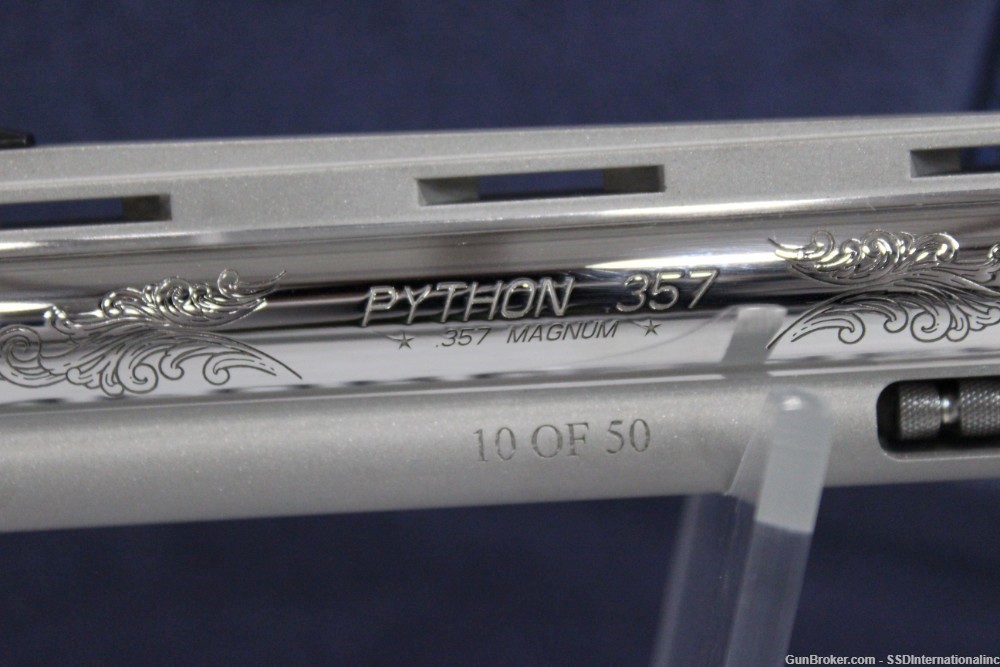 Colt Python 6" .357 mag SP6WTS RARE! 357mag Aristocrat Edition -img-8