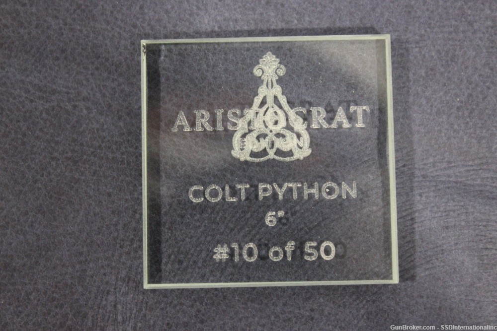 Colt Python 6" .357 mag SP6WTS RARE! 357mag Aristocrat Edition -img-34