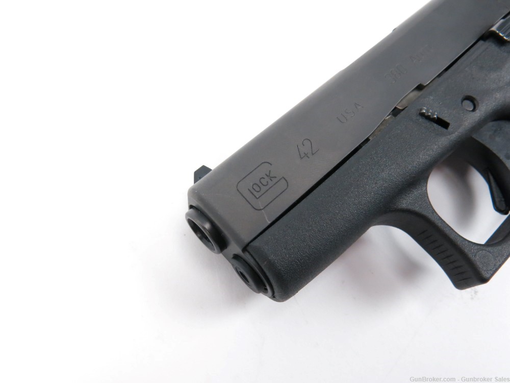 Glock 42 .380 ACP 3.25" Semi-Automatic Pistol w/ 2 Magazines & Hard Case-img-1