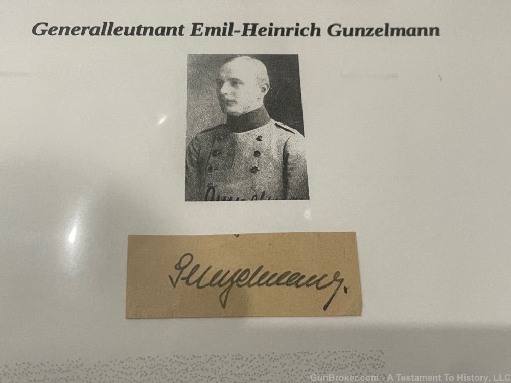 WWII GERMAN- GENERAL SIGNATURES COLLECTION ARCHIVE- WW2 US GI BRING BACK-img-13