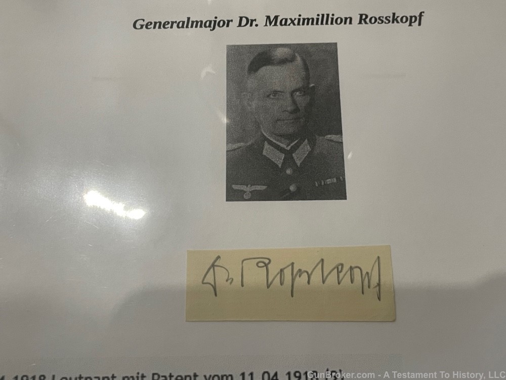 WWII GERMAN- GENERAL SIGNATURES COLLECTION ARCHIVE- WW2 US GI BRING BACK-img-19