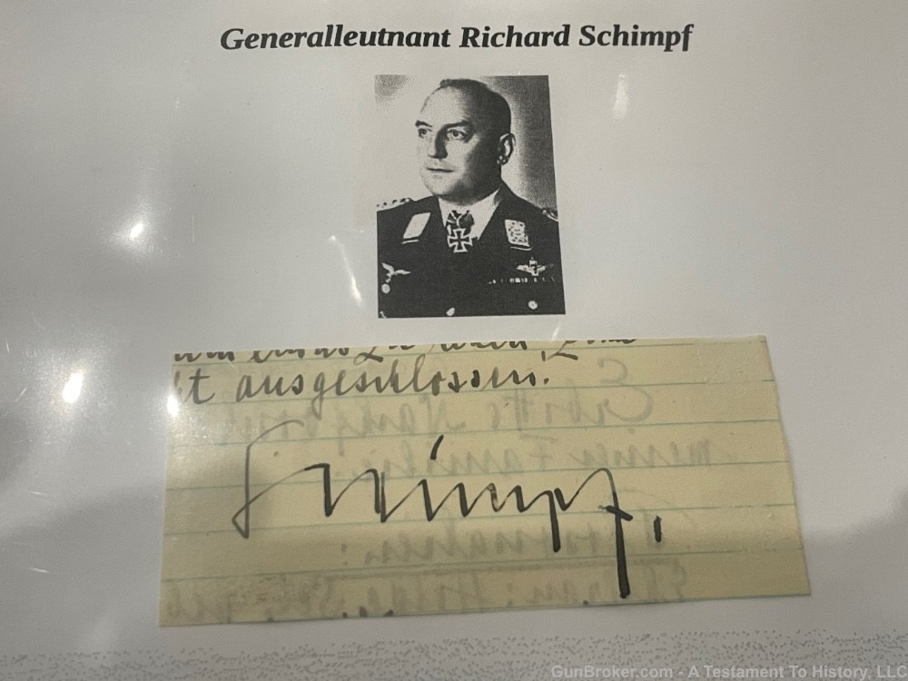 WWII GERMAN- GENERAL SIGNATURES COLLECTION ARCHIVE- WW2 US GI BRING BACK-img-16