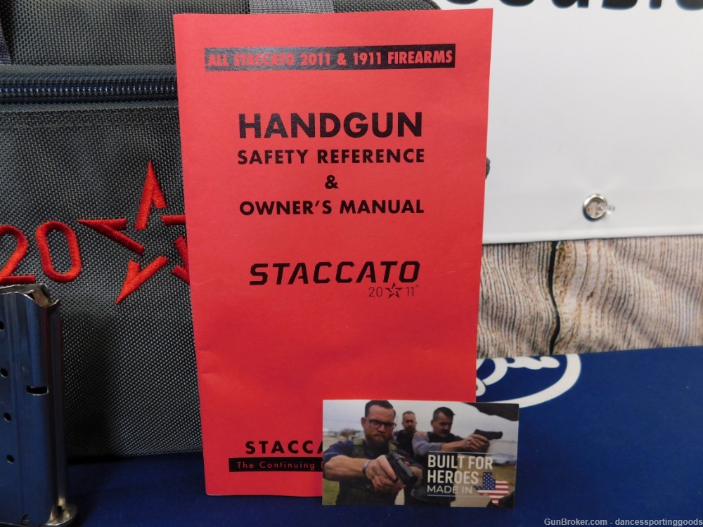 NICE STI Staccato C 2011 9mm 4" BBL Two 8 Rd Mags w/ Extras - FAST SHIP-img-3