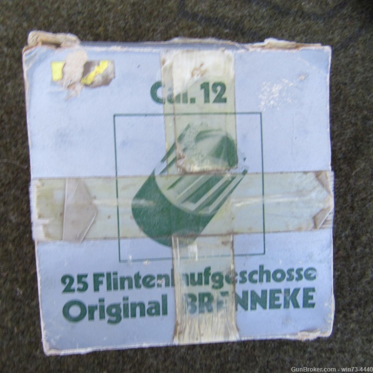 24 Highly Accurate Brenneke 12 Gauge Slug Shotgun Reloading Bullets Rare!-img-4