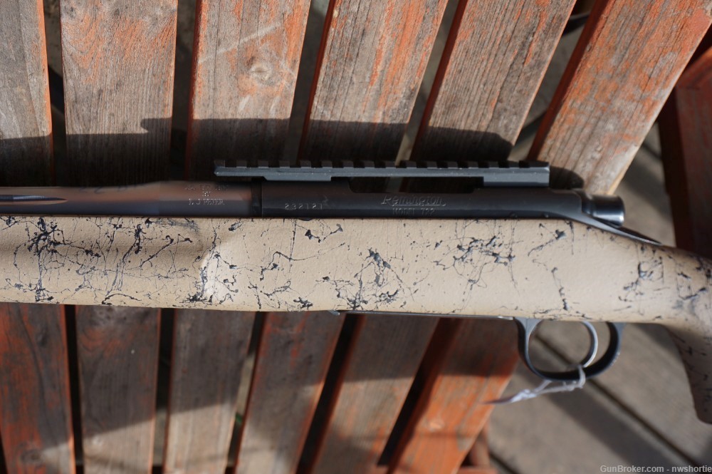 Remington 722 Custom 22 BR Bench Rest 24 inch Lilja Barrel w/ dies-img-10