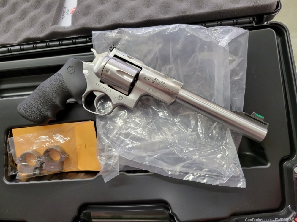 Ruger Super Redhawk Stainless .44 Mag 7.5" Barrel 6 Rounds 5520-img-0