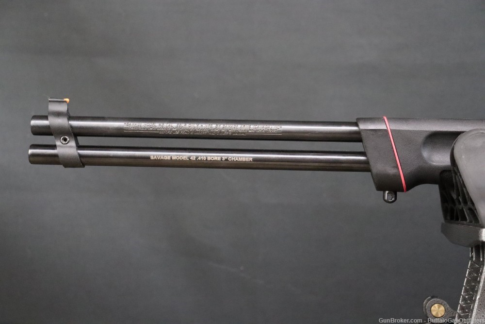 Savage 42 .22LR/.410 Bore Combination Gun w/ Soft Case-img-5