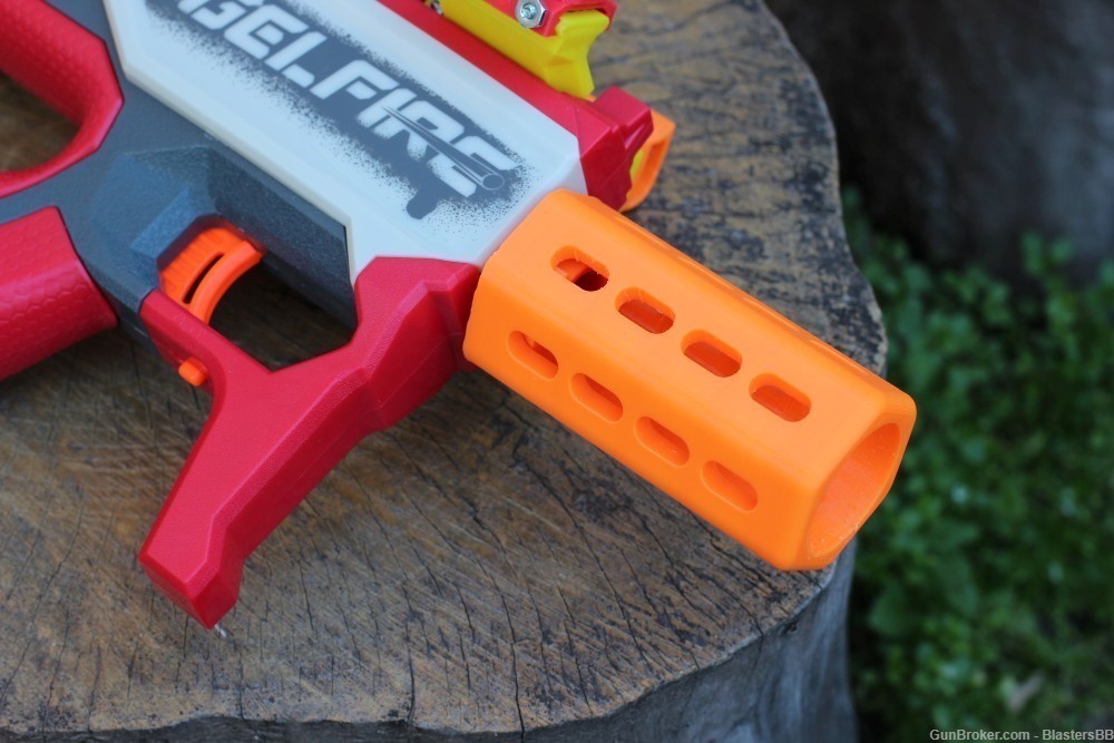 Blasters3D HexVen Barrel (100mm Long)(Airsoft Grade) for Nerf Modulus-img-0